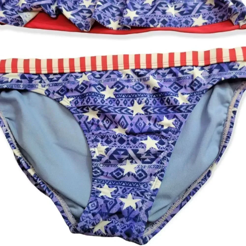 Wonder Nation Patrotic tankini L10/12
